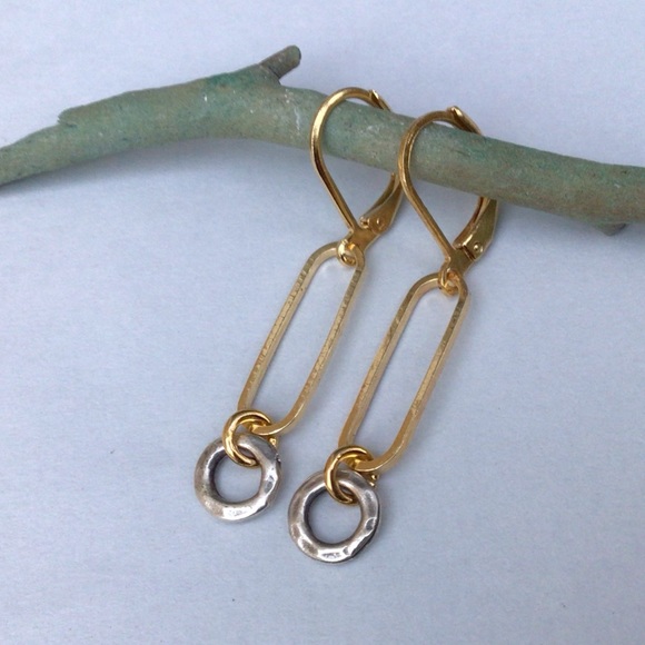 Sundance Charm Dangle Link Earrings - Picture 11 of 11